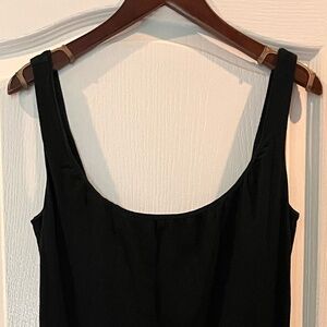 Moschino black dress in cotton, size 42 Italy, fits as medium